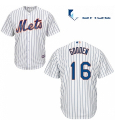 Mens Majestic New York Mets 16 Dwight Gooden Replica White Home Cool Base MLB Jersey Mens Majestic New York Mets 16 Dwight Gooden Replica White Home Cool Base MLB Jersey