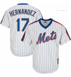 Mens Majestic New York Mets 17 Keith Hernandez Authentic White Cooperstown MLB Jersey Mens Majestic New York Mets 17 Keith Hernandez Authentic White Cooperstown MLB Jersey