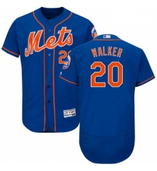 Mens Majestic New York Mets 20 Neil Walker Royal Blue Alternate Flex Base Authentic Collection MLB Jersey Mens Majestic New York Mets 20 Neil Walker Royal Blue Alternate Flex Base Authentic Collection MLB Jersey