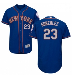 Mens Majestic New York Mets 23 Adrian Gonzalez RoyalGray Alternate Flex Base Authentic Collection MLB Jersey Mens Majestic New York Mets 23 Adrian Gonzalez RoyalGray Alternate Flex Base Authentic Collection MLB Jersey
