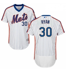 Mens Majestic New York Mets 30 Nolan Ryan White Alternate Flex Base Authentic Collection MLB Jersey Mens Majestic New York Mets 30 Nolan Ryan White Alternate Flex Base Authentic Collection MLB Jersey