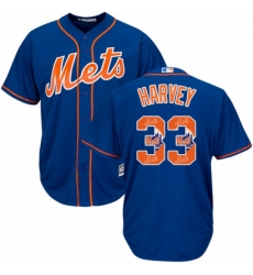 Mens Majestic New York Mets 33 Matt Harvey Authentic Royal Blue Team Logo Fashion Cool Base MLB Jersey Mens Majestic New York Mets 33 Matt Harvey Authentic Royal Blue Team Logo Fashion Cool Base MLB Jersey