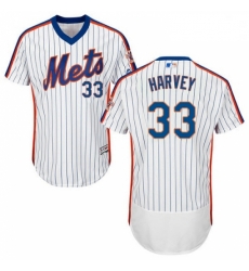Mens Majestic New York Mets 33 Matt Harvey White Alternate Flex Base Authentic Collection MLB Jersey Mens Majestic New York Mets 33 Matt Harvey White Alternate Flex Base Authentic Collection MLB Jersey