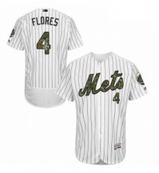 Mens Majestic New York Mets 4 Wilmer Flores Authentic White 2016 Memorial Day Fashion Flex Base MLB Jersey Mens Majestic New York Mets 4 Wilmer Flores Authentic White 2016 Memorial Day Fashion Flex Base MLB Jersey