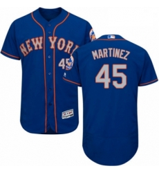 Mens Majestic New York Mets 45 Pedro Martinez RoyalGray Alternate Flex Base Authentic Collection MLB Jersey Mens Majestic New York Mets 45 Pedro Martinez RoyalGray Alternate Flex Base Authentic Collection MLB Jersey