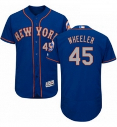Mens Majestic New York Mets 45 Zack Wheeler RoyalGray Alternate Flex Base Authentic Collection MLB Jersey Mens Majestic New York Mets 45 Zack Wheeler RoyalGray Alternate Flex Base Authentic Collection MLB Jersey