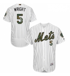 Mens Majestic New York Mets 5 David Wright Authentic White 2016 Memorial Day Fashion Flex Base MLB Jersey Mens Majestic New York Mets 5 David Wright Authentic White 2016 Memorial Day Fashion Flex Base MLB Jersey
