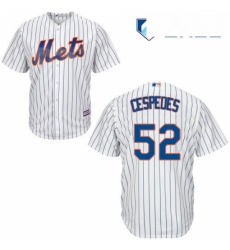 Mens Majestic New York Mets 52 Yoenis Cespedes Replica White Home Cool Base MLB Jersey Mens Majestic New York Mets 52 Yoenis Cespedes Replica White Home Cool Base MLB Jersey
