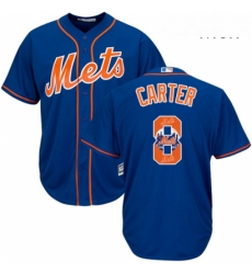 Mens Majestic New York Mets 8 Gary Carter Authentic Royal Blue Team Logo Fashion Cool Base MLB Jersey Mens Majestic New York Mets 8 Gary Carter Authentic Royal Blue Team Logo Fashion Cool Base MLB Jersey