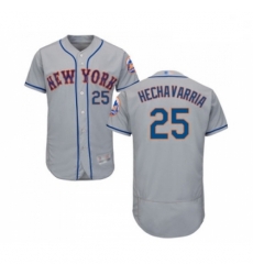 Mens New York Mets 25 Adeiny Hechavarria Grey Road Flex Base Authentic Collection Baseball Jersey Mens New York Mets 25 Adeiny Hechavarria Grey Road Flex Base Authentic Collection Baseball Jersey
