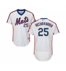 Mens New York Mets 25 Adeiny Hechavarria White Alternate Flex Base Authentic Collection Baseball Jersey Mens New York Mets 25 Adeiny Hechavarria White Alternate Flex Base Authentic Collection Baseball Jersey