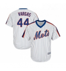 Mens New York Mets 44 Jason Vargas Replica White Alternate Cool Base Baseball Jersey Mens New York Mets 44 Jason Vargas Replica White Alternate Cool Base Baseball Jersey