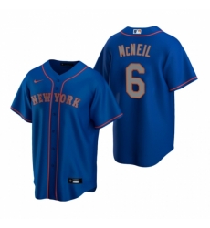 Mens Nike New York Mets 6 Jeff McNeil Royal Alternate Road Stitched Baseball Jersey Mens Nike New York Mets 6 Jeff McNeil Royal Alternate Road Stitched Baseball Jersey