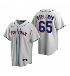 Mens Nike New York Mets 65 Robert Gsellman Gray Road Stitched Baseball Jersey Mens Nike New York Mets 65 Robert Gsellman Gray Road Stitched Baseball Jersey