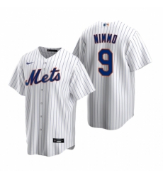 Mens Nike New York Mets 9 Brandon Nimmo White 2020 Home Stitched Baseball Jersey Mens Nike New York Mets 9 Brandon Nimmo White 2020 Home Stitched Baseball Jersey