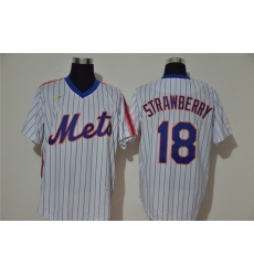 Mets 18 Darryl Strawberry White 2020 Nike Cool Base Jersey Mets 18 Darryl Strawberry White 2020 Nike Cool Base Jersey