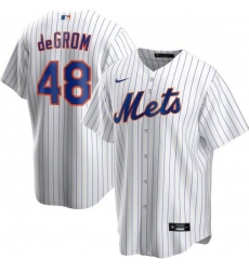 Mets 48 Jacob DeGrom White 2020 Nike Cool Base Jersey Mets 48 Jacob DeGrom White 2020 Nike Cool Base Jersey