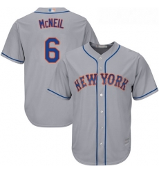 Mets #6 Jeff McNeil Grey New Cool Base Stitched Baseball Jersey Mets #6 Jeff McNeil Grey New Cool Base Stitched Baseball Jersey