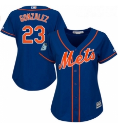 Womens Majestic New York Mets 23 Adrian Gonzalez Replica Royal Blue Alternate Home Cool Base MLB Jersey Womens Majestic New York Mets 23 Adrian Gonzalez Replica Royal Blue Alternate Home Cool Base MLB Jersey