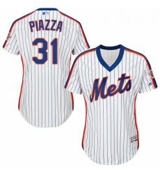 Womens Majestic New York Mets 31 Mike Piazza Authentic White Alternate Cool Base MLB Jersey Womens Majestic New York Mets 31 Mike Piazza Authentic White Alternate Cool Base MLB Jersey