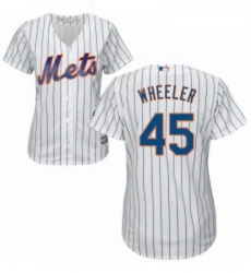 Womens Majestic New York Mets 45 Zack Wheeler Replica White Home Cool Base MLB Jersey Womens Majestic New York Mets 45 Zack Wheeler Replica White Home Cool Base MLB Jersey