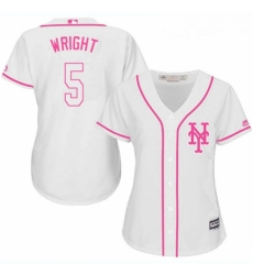 Womens Majestic New York Mets 5 David Wright Authentic White Fashion Cool Base MLB Jersey Womens Majestic New York Mets 5 David Wright Authentic White Fashion Cool Base MLB Jersey