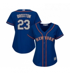 Womens New York Mets 23 Keon Broxton Authentic Royal Blue Alternate Road Cool Base Baseball Jersey Womens New York Mets 23 Keon Broxton Authentic Royal Blue Alternate Road Cool Base Baseball Jersey