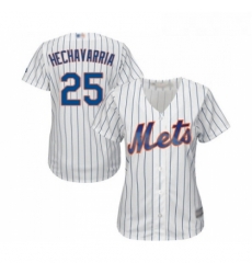 Womens New York Mets 25 Adeiny Hechavarria Authentic White Home Cool Base Baseball Jersey Womens New York Mets 25 Adeiny Hechavarria Authentic White Home Cool Base Baseball Jersey