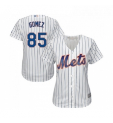 Womens New York Mets 85 Carlos Gomez Authentic White Home Cool Base Baseball Jersey Womens New York Mets 85 Carlos Gomez Authentic White Home Cool Base Baseball Jersey