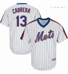 Youth Majestic New York Mets 13 Asdrubal Cabrera Replica White Alternate Cool Base MLB Jersey Youth Majestic New York Mets 13 Asdrubal Cabrera Replica White Alternate Cool Base MLB Jersey