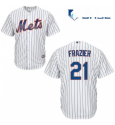 Youth Majestic New York Mets 21 Todd Frazier Replica White Home Cool Base MLB Jersey Youth Majestic New York Mets 21 Todd Frazier Replica White Home Cool Base MLB Jersey