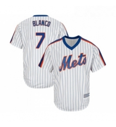 Youth New York Mets 7 Gregor Blanco Authentic White Alternate Cool Base Baseball Jersey Youth New York Mets 7 Gregor Blanco Authentic White Alternate Cool Base Baseball Jersey
