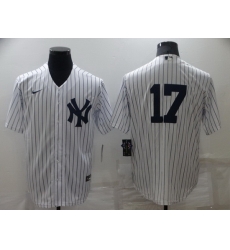 Men New York Yankees 17 Aaron Boone White Cool Base Stitched Baseball jersey Men New York Yankees 17 Aaron Boone White Cool Base Stitched Baseball jersey