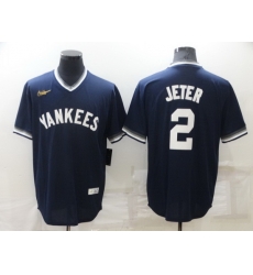 Men New York Yankees 2 Derek Jeter Navy Stitched Baseball jersey Men New York Yankees 2 Derek Jeter Navy Stitched Baseball jersey