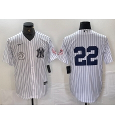 Men New York Yankees 22 Juan Soto White Cool Base Stitched Baseball Jersey 10 Men New York Yankees 22 Juan Soto White Cool Base Stitched Baseball Jersey 10