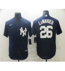 Men New York Yankees 26 DJ LeMahieu Navy Blue White Number Stitched MLB Cool Base Nike Jersey Men New York Yankees 26 DJ LeMahieu Navy Blue White Number Stitched MLB Cool Base Nike Jersey