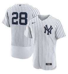 Men New York Yankees 28 Josh Donaldson White Flex Base Stitched jersey Men New York Yankees 28 Josh Donaldson White Flex Base Stitched jersey