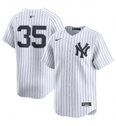 Men New York Yankees 35 Cody Bellinger White 2024 Home Limited Stitched Baseball Jersey Men New York Yankees 35 Cody Bellinger White 2024 Home Limited Stitched Baseball Jersey