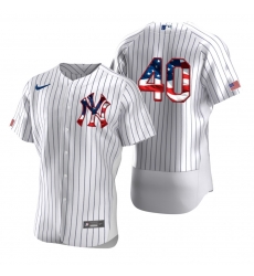 Men New York Yankees 40 Luis Severino Men Nike White Fluttering USA Flag Limited Edition Flex Base MLB Jersey Men New York Yankees 40 Luis Severino Men Nike White Fluttering USA Flag Limited Edition Flex Base MLB Jersey