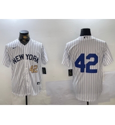 Men New York Yankees 42 Jackie Robinson White Cool Base Stitched Jerseys Men New York Yankees 42 Jackie Robinson White Cool Base Stitched Jerseys