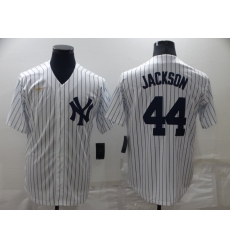 Men New York Yankees 44 Reggie Jackson White Cool Base Stitched Baseball Jerse Men New York Yankees 44 Reggie Jackson White Cool Base Stitched Baseball Jerse