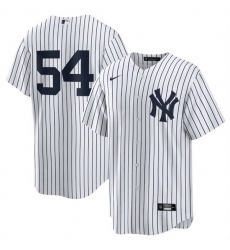 Men New York Yankees 54 Max Fried White 2024 Cool Base Stitched Baseball Jersey Men New York Yankees 54 Max Fried White 2024 Cool Base Stitched Baseball Jersey