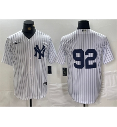 Men New York Yankees 92 Matt Krook White Cool Base Stitched Baseball Jersey Men New York Yankees 92 Matt Krook White Cool Base Stitched Baseball Jersey