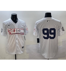 Men New York Yankees 99 Aaron Judge White Bronx Graffiti Vapor Limited Stitched Baseball Jersey Men New York Yankees 99 Aaron Judge White Bronx Graffiti Vapor Limited Stitched Baseball Jersey