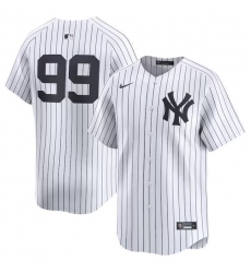 Men New York Yankees 99 Aaron Judge White Home Limited Stitched Baseball Jersey Men New York Yankees 99 Aaron Judge White Home Limited Stitched Baseball Jersey