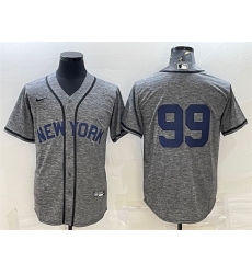 Men New York Yankees 99 Aaron Judgey Grey Cool Base Stitched JerseyS Men New York Yankees 99 Aaron Judgey Grey Cool Base Stitched JerseyS