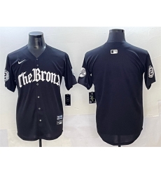 Men New York Yankees Blank Black  27Gothic Legacy Edition 27 Vapor Premier Limited Stitched Baseball Jersey