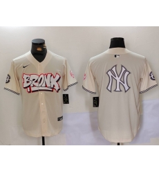 Men New York Yankees Blank Cream The Bronx Graffiti V2 Vapor Limited Stitched Baseball Jersey 1 397 Men New York Yankees Blank Cream The Bronx Graffiti V2 Vapor Limited Stitched Baseball Jersey 1 397