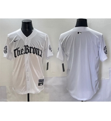 Men New York Yankees Blank White  27Gothic Legacy Edition 27 Vapor Premier Limited Stitched Baseball Jersey