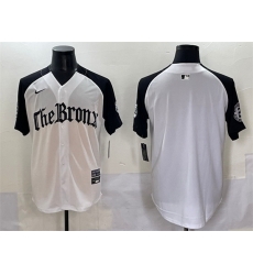 Men New York Yankees Blank White Black  27Gothic Legacy Edition 27 Vapor Premier Limited Stitched Baseball Jersey